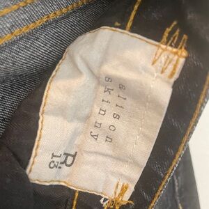 R13 Women's Skinny Jeans in Black Alison 28